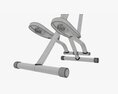 Fitness Step Machine For Exercise Modello 3D