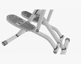 Fitness Step Machine For Exercise 3D-Modell