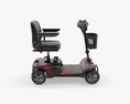 Four Wheel Power Medical Scooter 3D-Modell