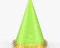 Green Party Hat 3d model