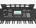 Home Music Keyboard 3d model