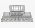 Home Music Keyboard 3d model