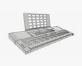 Home Music Keyboard 3D модель