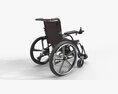 Hybrid Manual And Power Wheelchair 3D модель