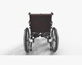 Hybrid Manual And Power Wheelchair 3D-Modell