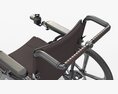 Hybrid Manual And Power Wheelchair 3d model