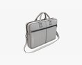 Leather Laptop Briefcase Shoulder Travel Bag Handbag 01 3D модель
