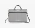 Leather Laptop Briefcase Shoulder Travel Bag Handbag 01 3D模型