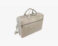 Leather Laptop Briefcase Shoulder Travel Bag Handbag 02 3Dモデル
