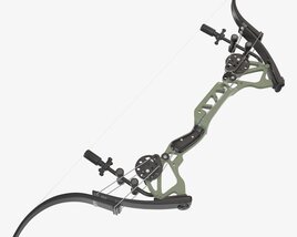 Lever Action Compound Bow 3D model
