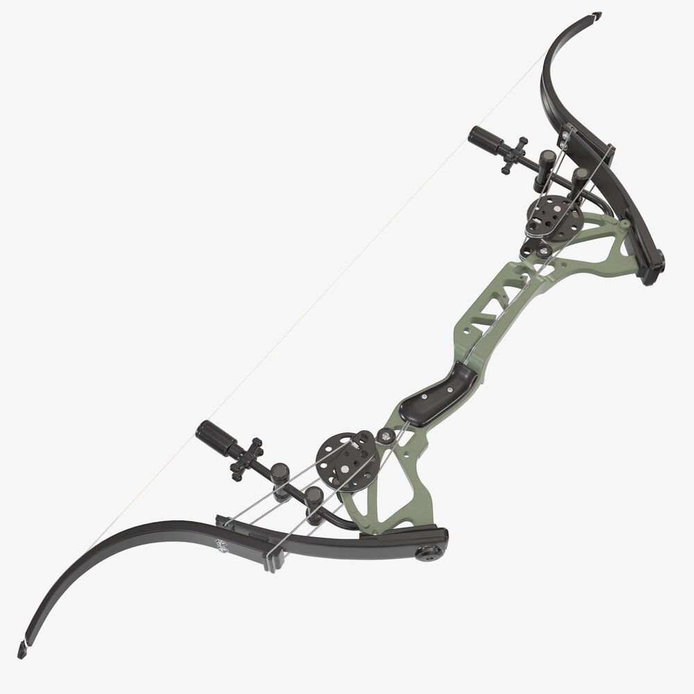 Lever Action Compound Bow 3Dモデル