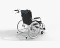 Light Manual Wheelchair 01 Modelo 3d
