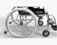 Light Manual Wheelchair 01 3Dモデル