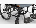 Light Manual Wheelchair 02 3D 모델 
