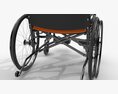 Light Manual Wheelchair 02 3D 모델 