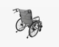 Light Manual Wheelchair 02 3D模型