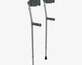 Lightweight Walking Forearm Crutches 3d model