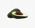 Avocado 3D 모델 