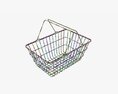 Metal Shopping Basket 3D модель