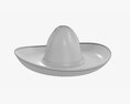 Mexican Sombrero Hat 3d model