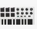 Mini Keyboard Controller 25 Key 3D-Modell