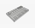 Mini Keyboard Controller 25 Key 3D модель