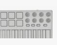 Mini Keyboard Controller 25 Key Modelo 3d