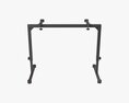 Music Keyboard Stand 01 3D-Modell