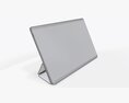 Digital Tablet With Case Mock Up 02 3D 모델 