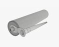 Open Sealant Cartridge Mockup 3Dモデル