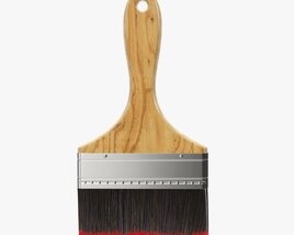 Painting Brush Wide 02 3D-Modell