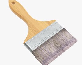 Painting Brush Wide 03 3D-Modell
