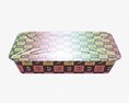Plastic Food Container Box Tray With Foil Mockup 01 3D模型