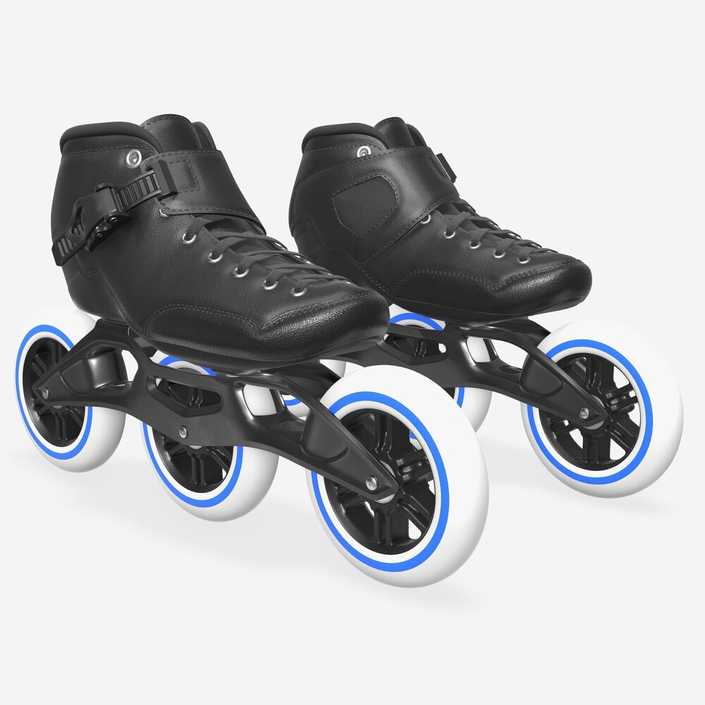 Racing Roller Skates 3D model