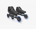 Racing Roller Skates 3Dモデル