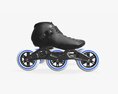 Racing Roller Skates Modello 3D