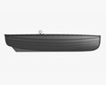 Rowing Boat Traditional 03 V2 3D модель