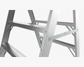 Sawhorse Foldable Ladder 3D модель