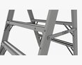 Sawhorse Foldable Ladder 3D-Modell
