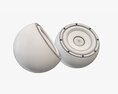Spherical Desktop Speakers Modello 3D