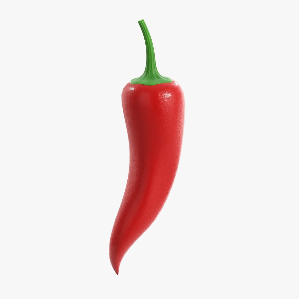 Chili Pepper 01 3D model