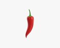 Chili Pepper 01 Modèle 3d