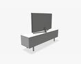 TV On Cabinet 3D модель