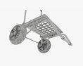 Utility Foldable Cart Modello 3D