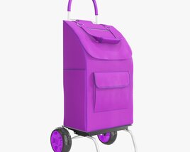 Utility Foldable Cart With Bag Modèle 3D