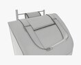 Utility Foldable Cart With Bag 3D модель