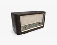 Vintage Radio 02 Modello 3D