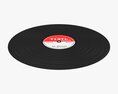 Vinyl Record Mockup 02 3Dモデル