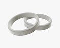 Wedding Rings 3D 모델 