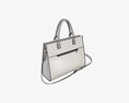 Woman Briefcase Travel Shoulder Bag Handbag 3d model